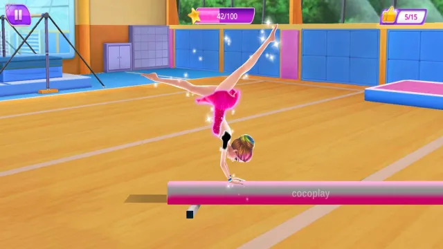 Gymnastics Superstar Gold Girl | Games | XWorld