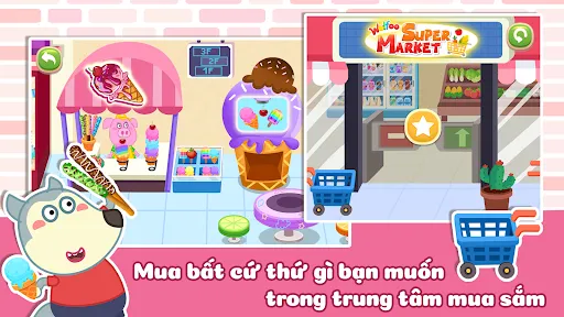 Thị trấn mơ ước của Wolfoo | Games | XWorld