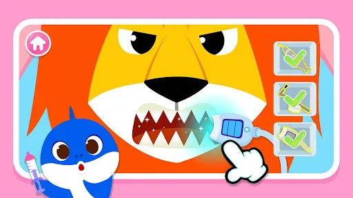 Baby Shark Dentist Play: Game | Permainan | XWorld