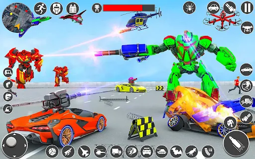 Robot Transform Robot War Game | Permainan | XWorld