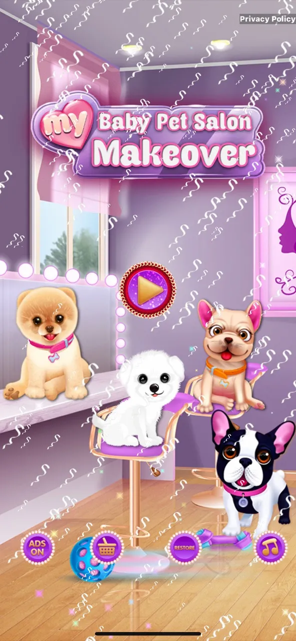 My Baby Pet Salon Makeover | 游戏 | XWorld