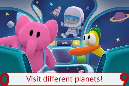 Pocoyo 1,2,3 Space Adventure | Permainan | XWorld