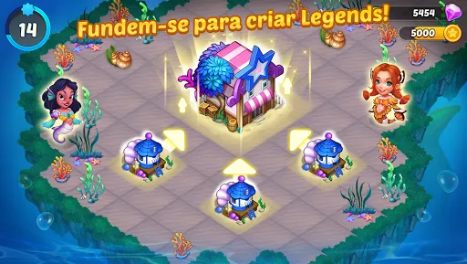 Merge Mermaids-magic puzzles | Jogos | XWorld