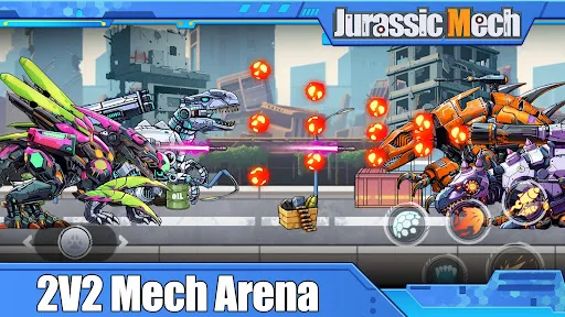Jurassic Mech: Dinosaur War | 游戏 | XWorld