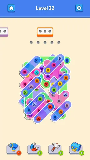 Screw Pin Jam Puzzle Nuts Bolt | เกม | XWorld