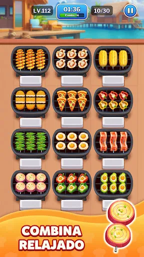 Grill Match - Ordenar Comida | juego | XWorld Grill Match - Ordenar Comida | juego | XWorld