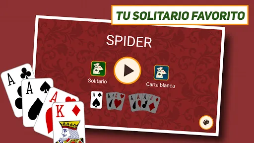 Solitario Spider: Clásico | juego | XWorld