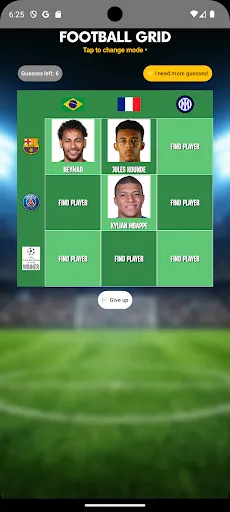 Football Grid | Games | XWorld