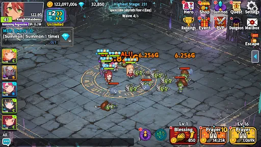 Knight Maidens: Idle RPG | juego | XWorld