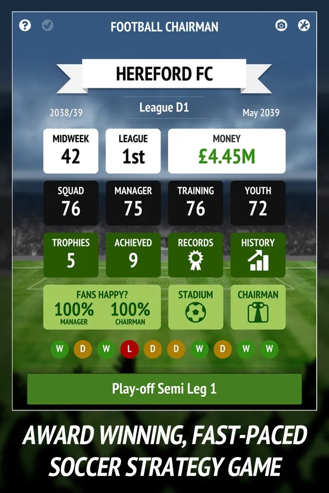 Football Chairman Pro | Games | XWorld