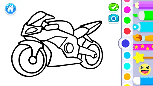 Kids Coloring Pages For Boys | เกม | XWorld