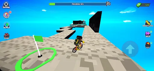 Blocky Bike Master | juego | XWorld