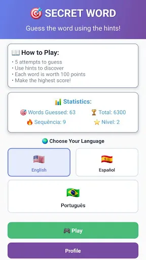 Secret Word | Games | XWorld Secret Word | Games | XWorld