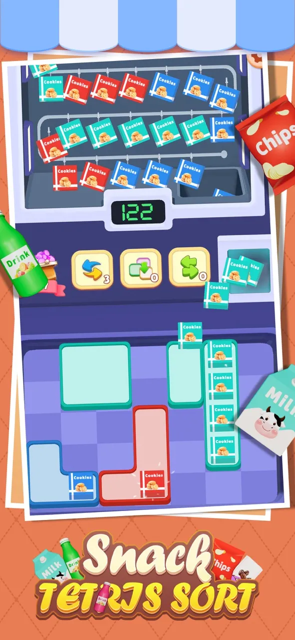 Snack Tetris Sort | Permainan | XWorld