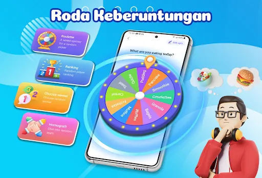Roda Putar - Pemetik Jari | Permainan | XWorld