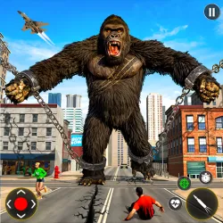 XWorld | Wild Gorilla City Attack