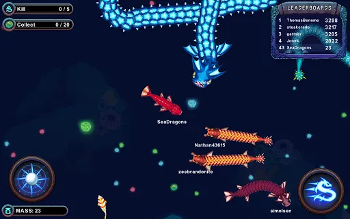 SeaDragons.io | Permainan | XWorld