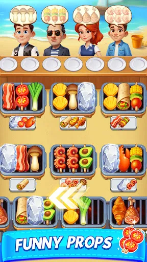 Grill Sizzle: Sorting Game | Permainan | XWorld