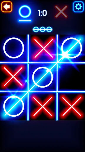 Tic Tac Toe Glow: 2 Players | Jogos | XWorld