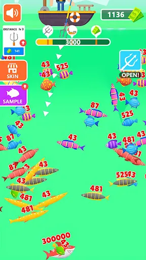 Dreamy Fishing-Harpoon Shooter | Permainan | XWorld