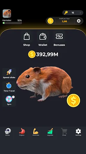 Hamster Clicker Earn Coins | Games | XWorld