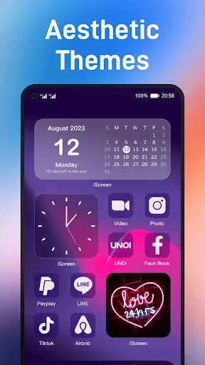 iScreen - Widgets & Themes | Permainan | XWorld