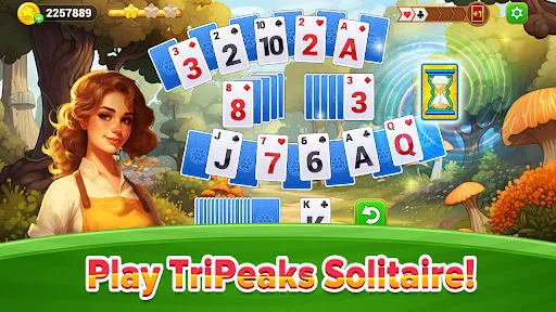 TriPeaks Solitaire Treasure | Games | XWorld