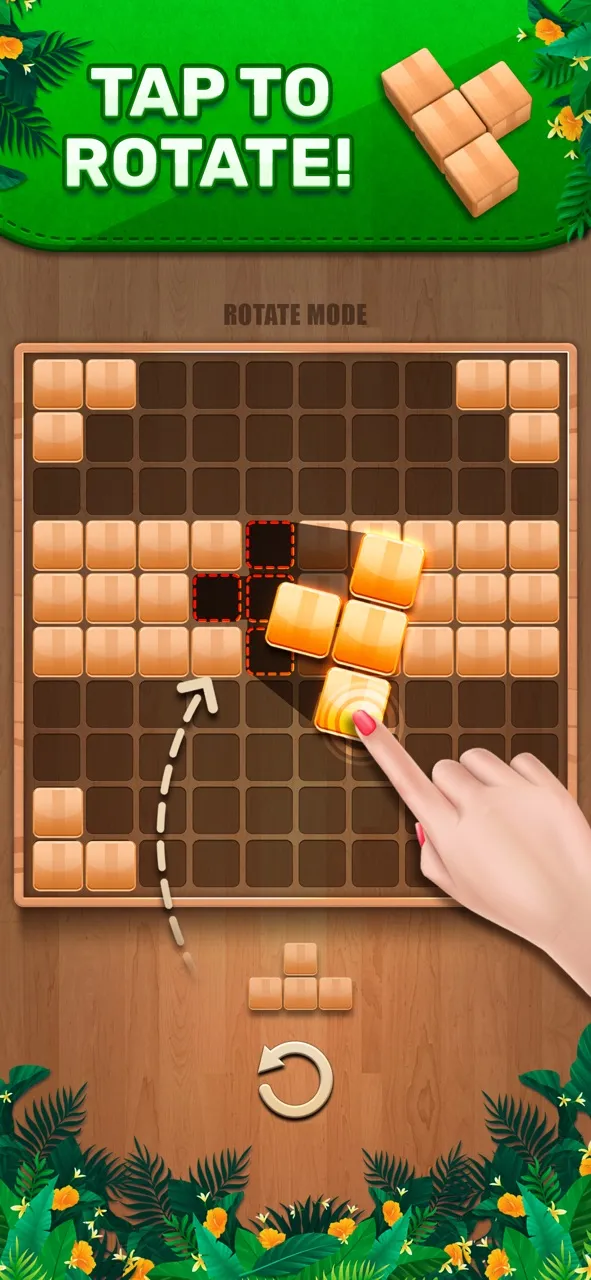 Wooden 100 Block Puzzle Game | Permainan | XWorld