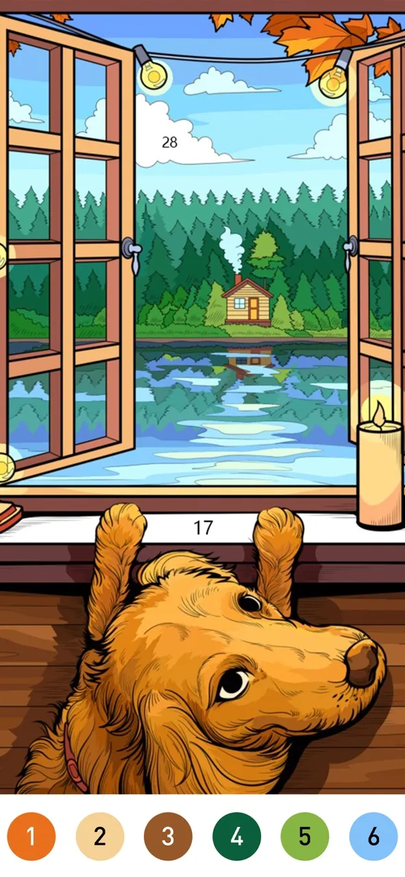 Interior Color by Number Book | Игры | XWorld