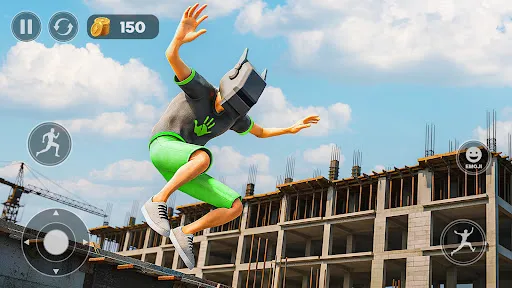Going Up Parkour Rooftop Jump | Games | XWorld