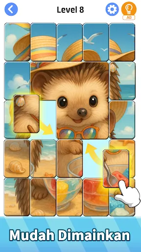 Jigsolitaire:Teka-teki Geser | Permainan | XWorld