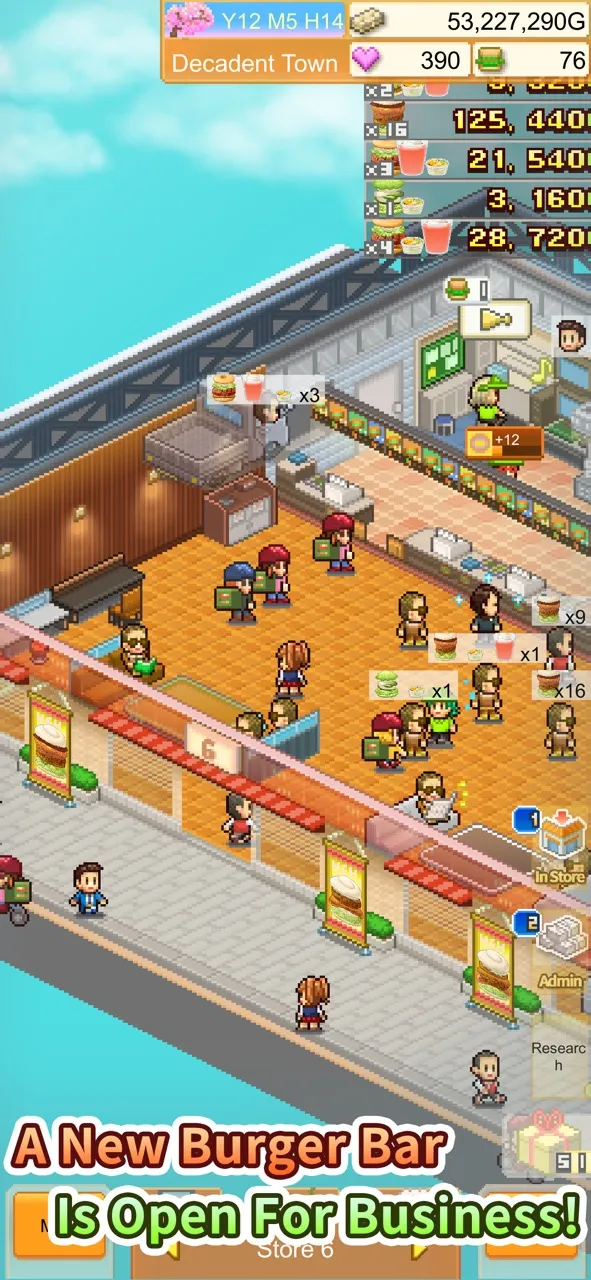 Burger Bistro Story | Games | XWorld