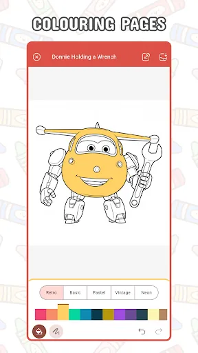 Super Wings Coloring Game | Permainan | XWorld Super Wings Coloring Game | Permainan | XWorld