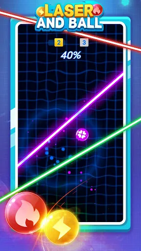 Laser and ball | juego | XWorld