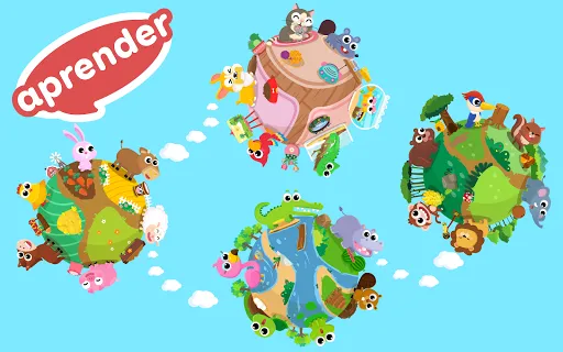 CandyBots Animais Mundo Puzzle | juego | XWorld