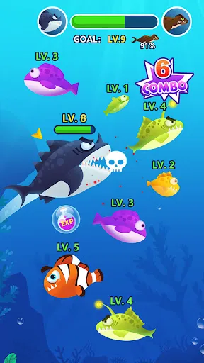 Ocean Domination - Fish.IO | juego | XWorld