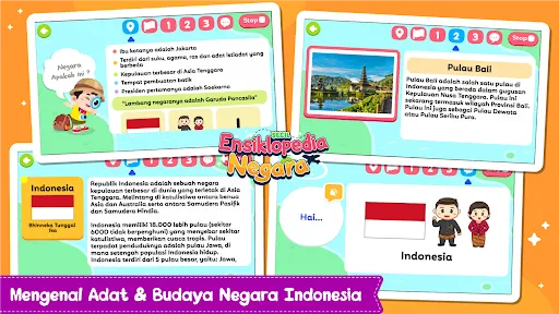 Ensiklopedia Negara untuk Anak | Permainan | XWorld