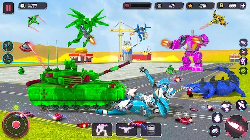 Train Robot Car Transform Game | juego | XWorld