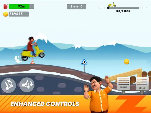 Bhide Scooter Race| TMKOC Game | Games | XWorld