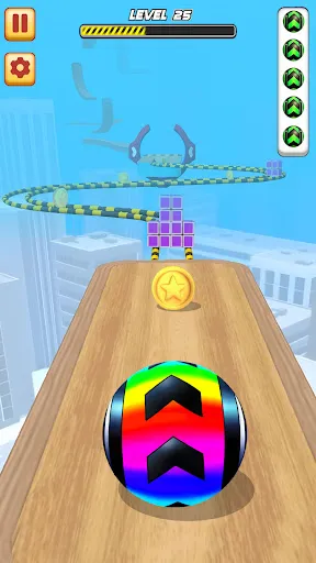 Sky Parkour Run: Ball Game | 游戏 | XWorld