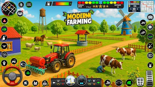 Mega Tractor Driving Simulator | เกม | XWorld