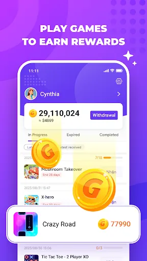 GoCoin -Collect game coins | Игры | XWorld