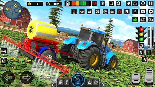เกมขับรถแทรกเตอร์และทำฟาร์ม | 游戏 | XWorld