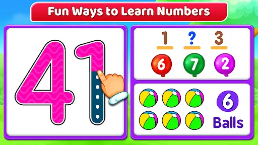 123 Numbers - Count & Tracing | Games | XWorld