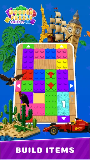 Swipe It: Board Wooden Puzzle | Jogos | XWorld