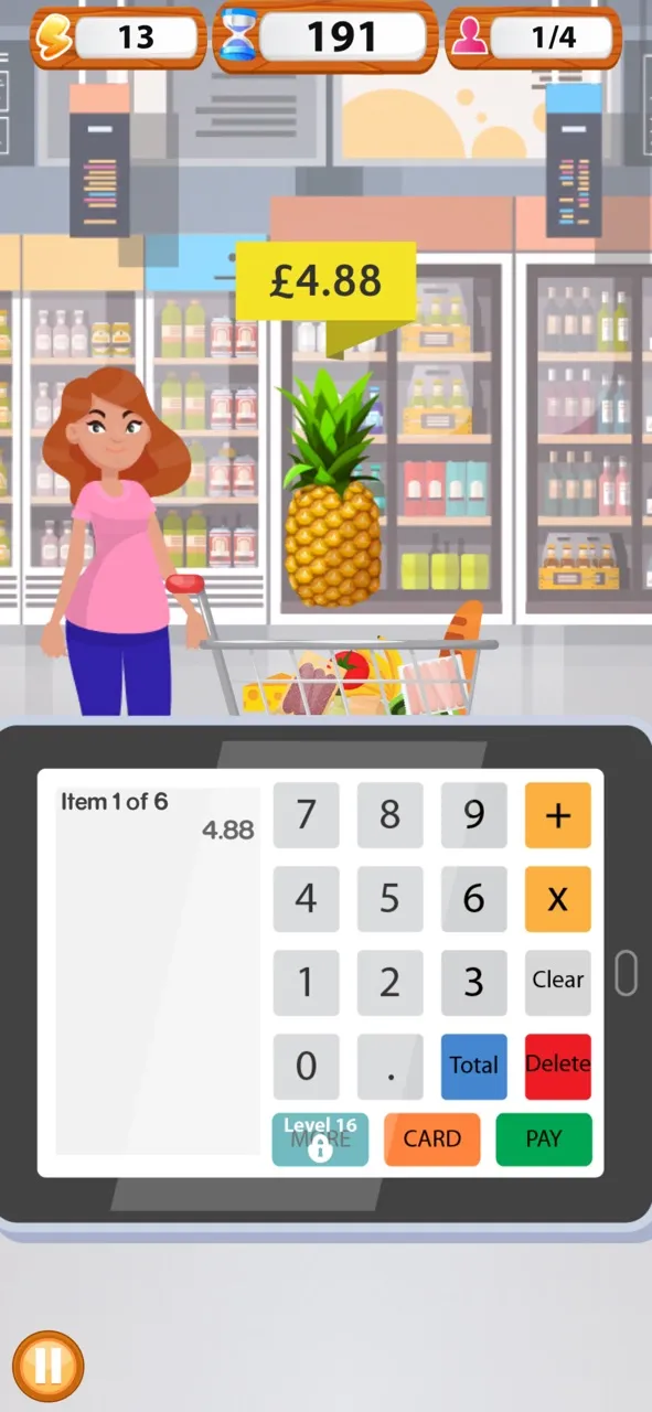 Supermarket Cashier Simulator | Games | XWorld