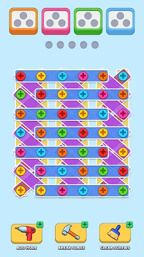 คลายหมุด: จัดเรียงสกรู | เกม | XWorld