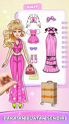 DIY Paper Doll Dress Up | Permainan | XWorld