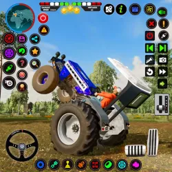 XWorld | Indian Tractor Tochan Game 3d