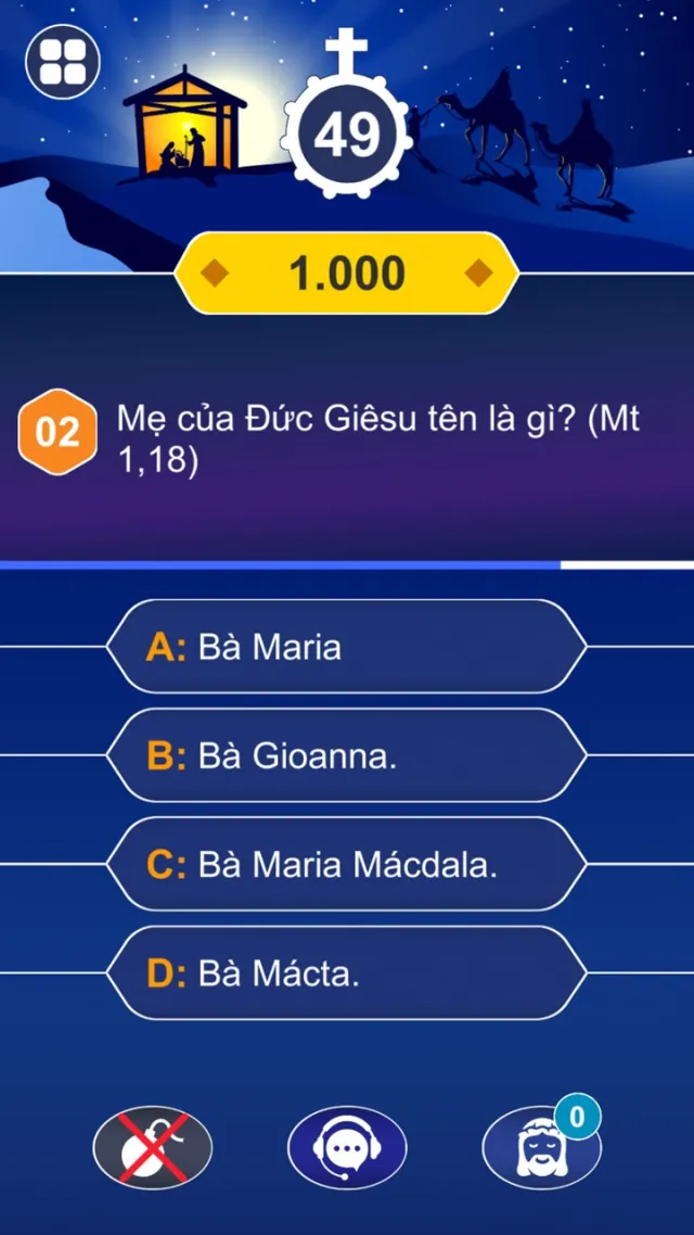 Ai Là Triệu Phú - Kinh Thánh? | Games | XWorld